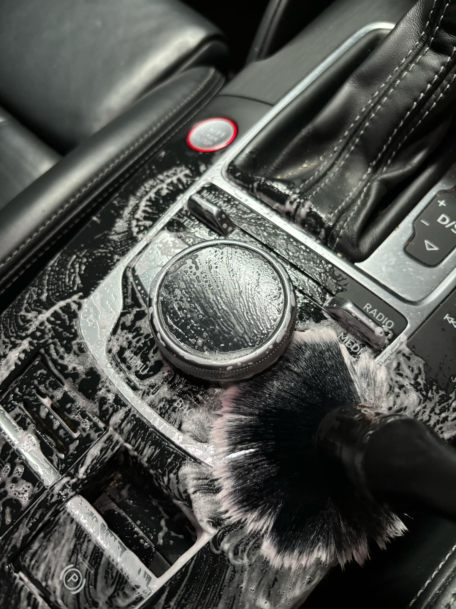 Dash and interior cleaning