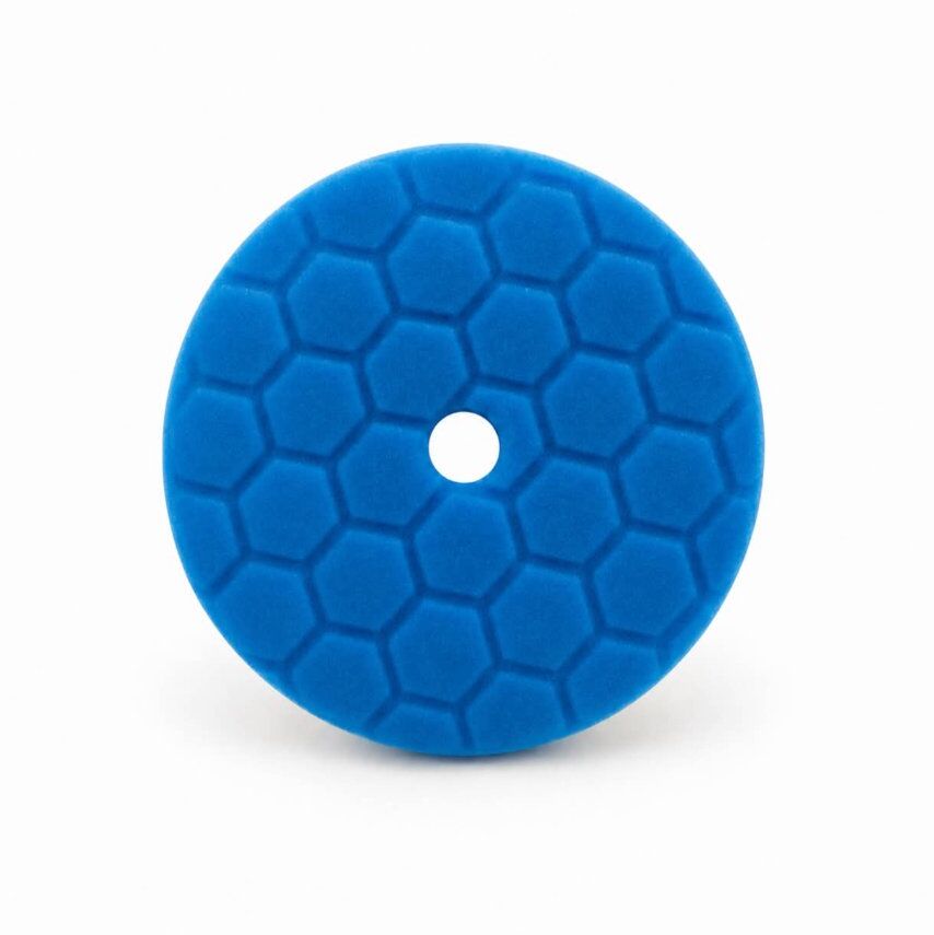 Blue medium Polishing Hex Pad 5.5 Inch Blue medium Polishing Hex Pad 5.5 Inch